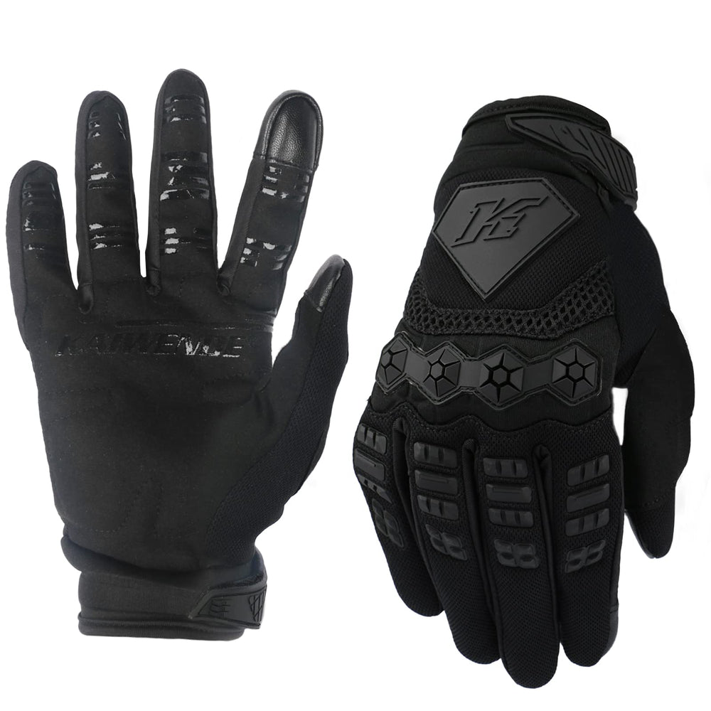 KAIWENDE men’s dirt bike gloves full finger design for grip and protection.