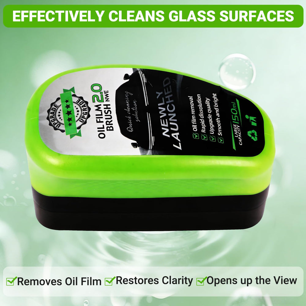 Kaiyunsheng 2.0 upgraded oil-free brush for easy windshield oil film removal