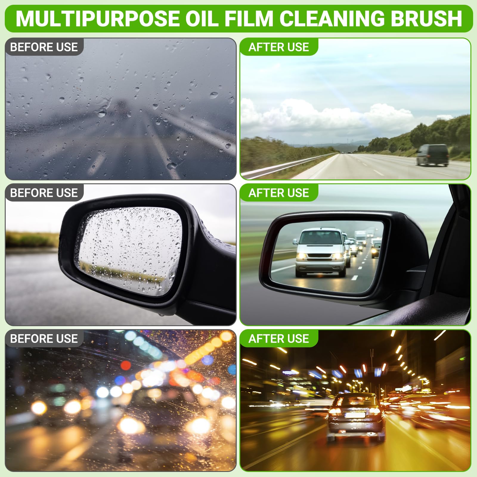 Kaiyunsheng Clear Vision tool helps rain dispersion for safer driving visibility