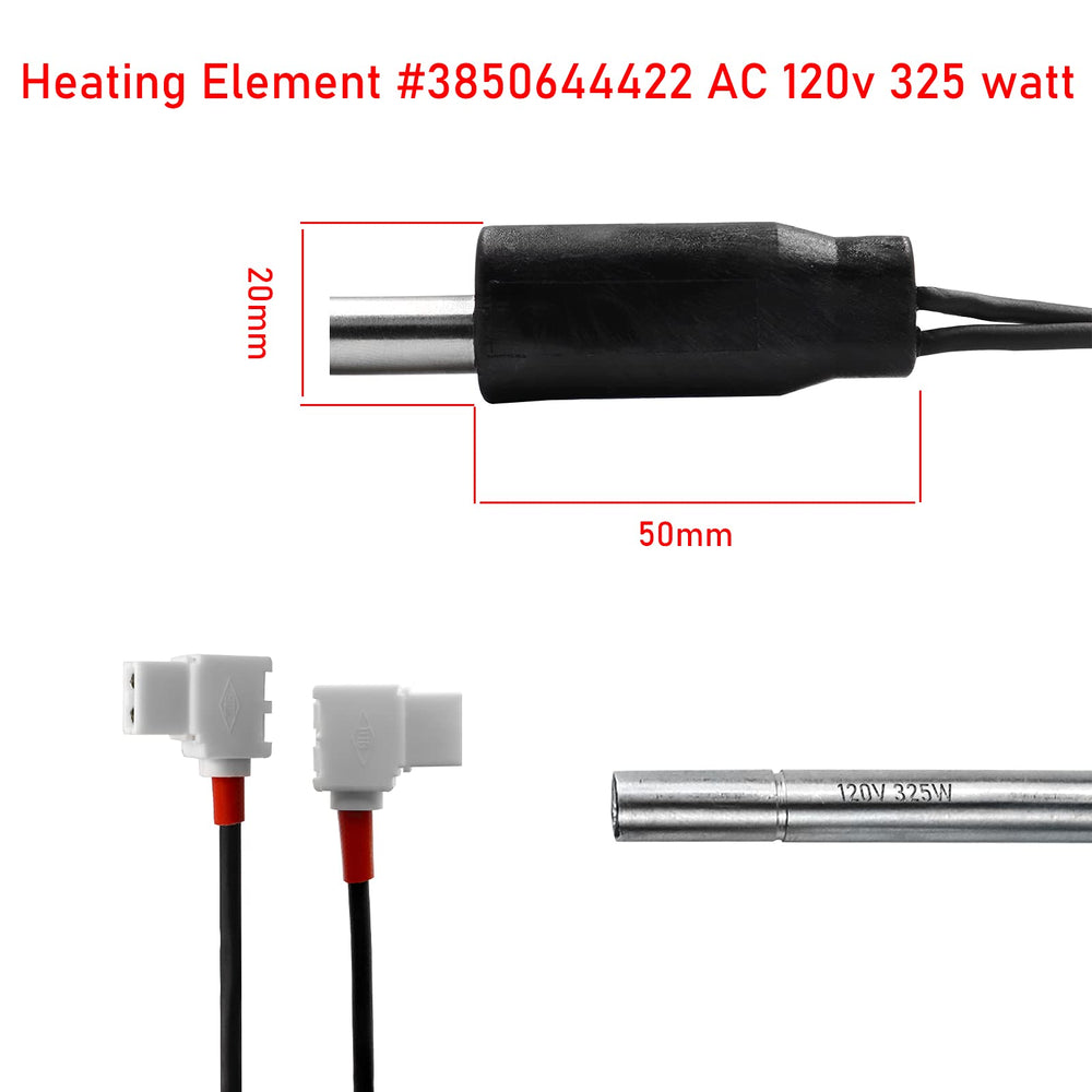 Kalageen 325W heating element compact design highlighted for RM2652/DM2652