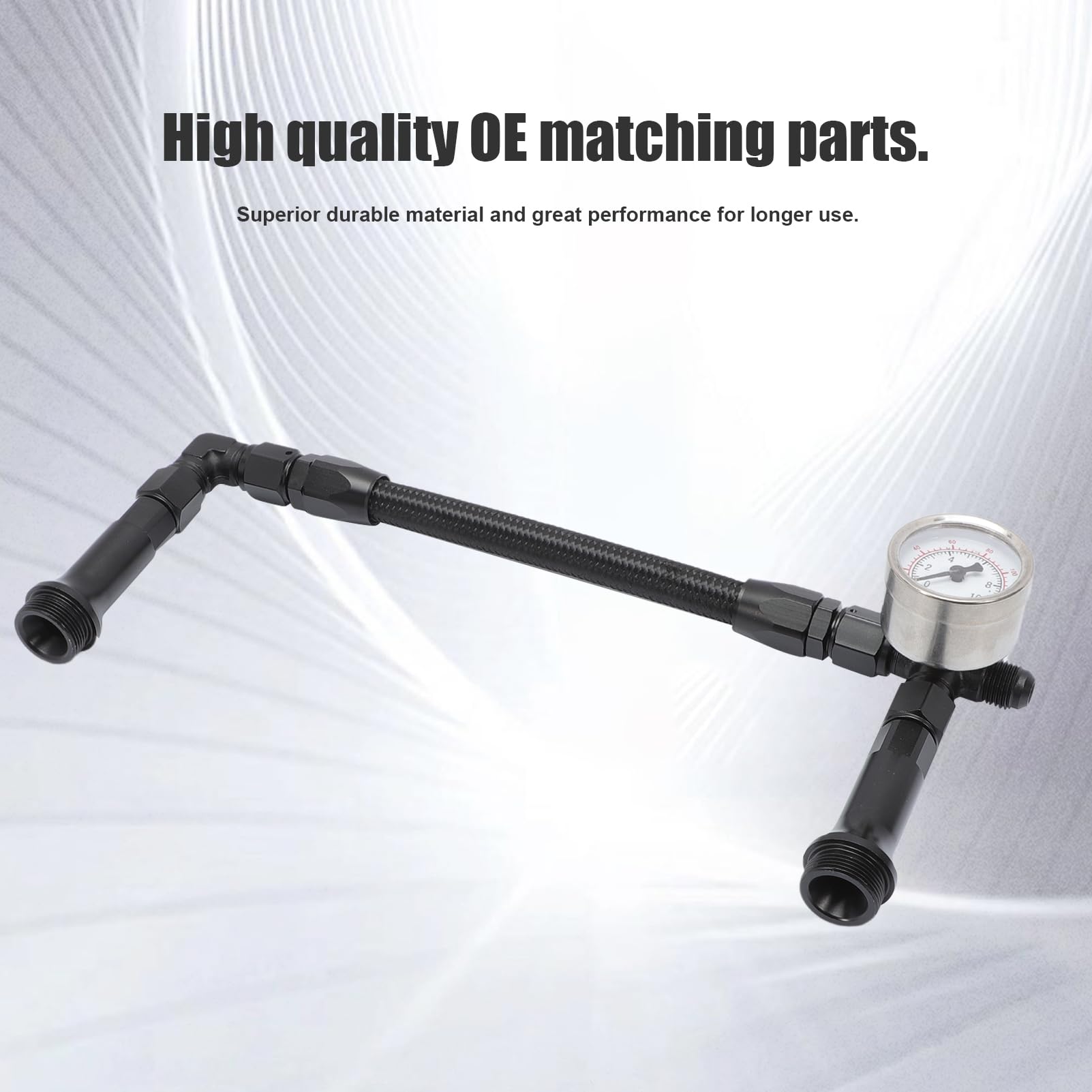 Kaloeou installed dual feed fuel line kit ready for Holley 4150