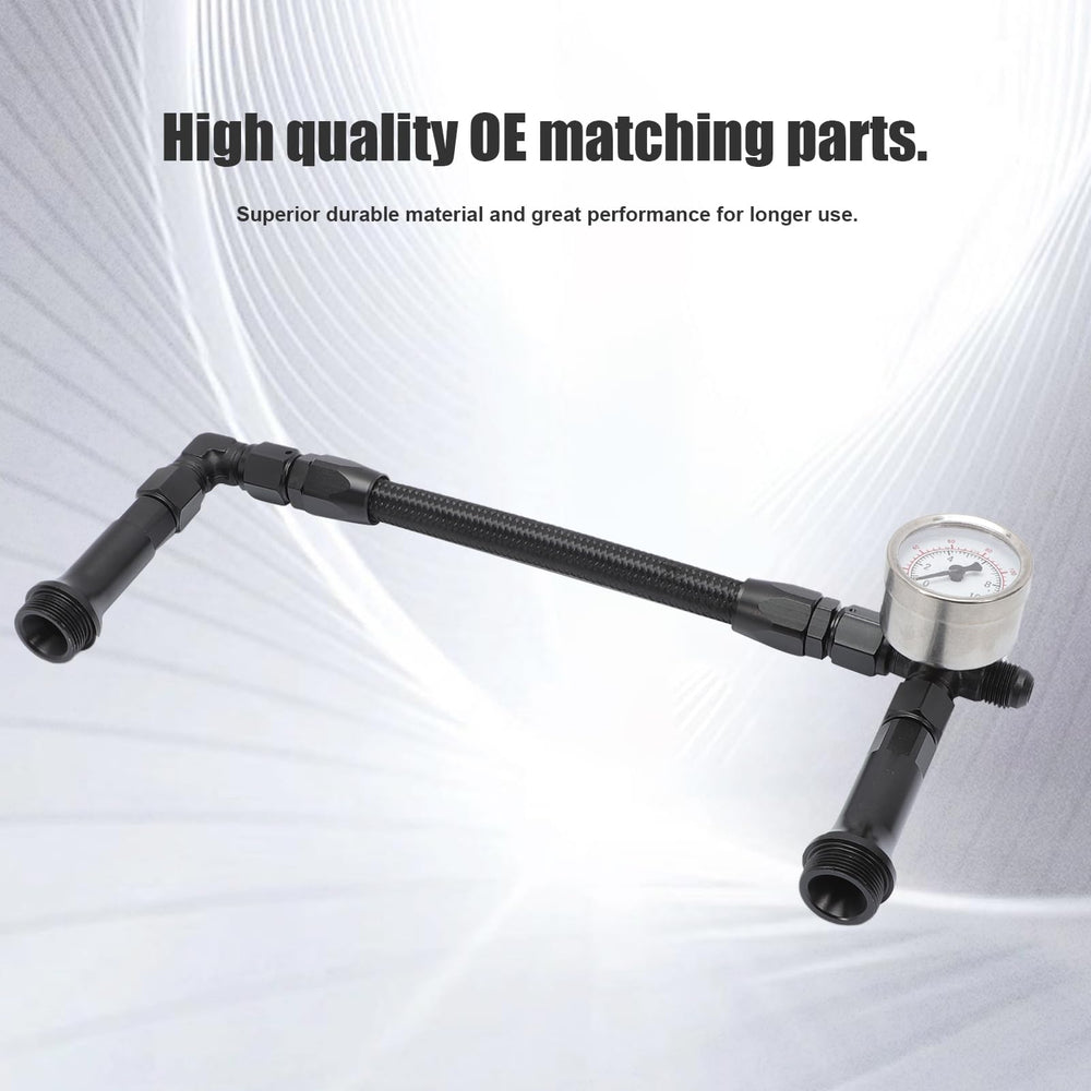 Kaloeou installed dual feed fuel line kit ready for Holley 4150
