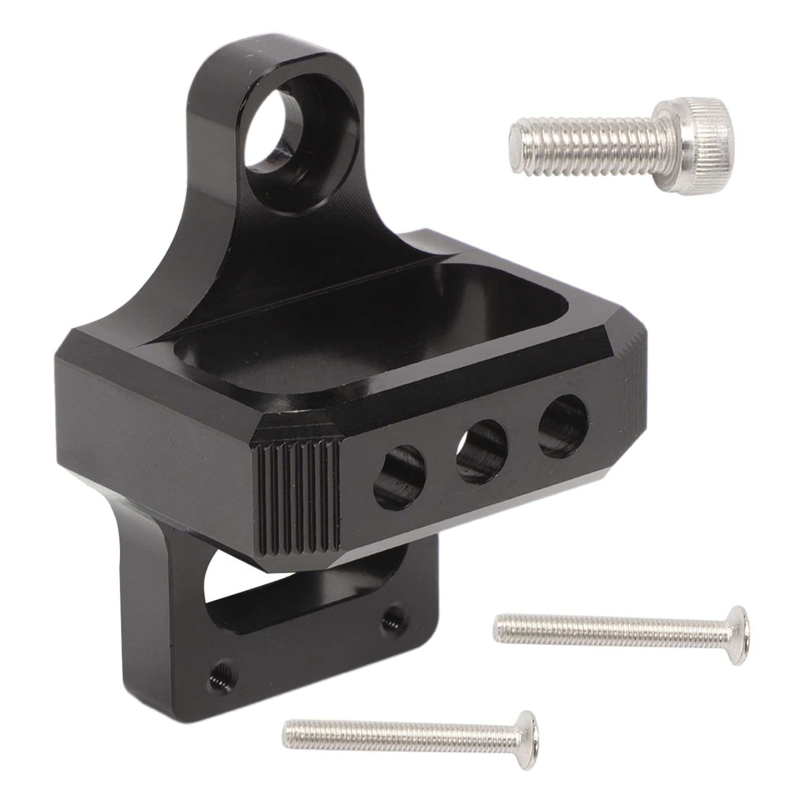 Kaloeou solenoid bracket top view showing bolt alignment for easy install
