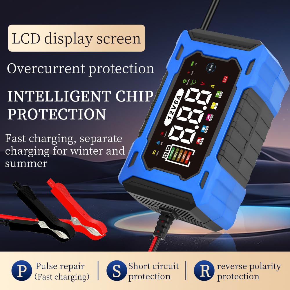 Easy plug-and-play operation with Kalonwell 12V charger