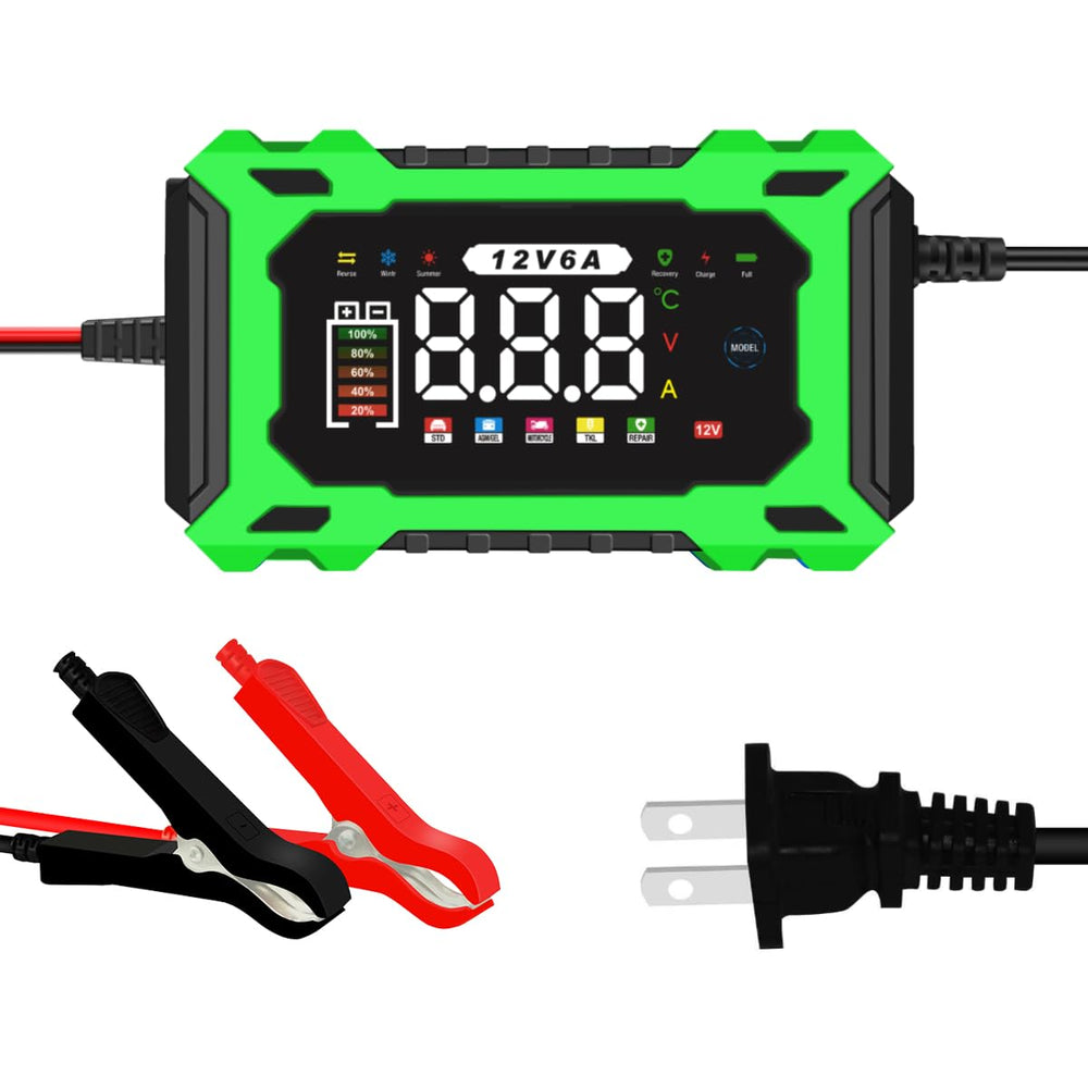 Kalonwell auto-temperature sensing mode protects batteries in extreme weather.