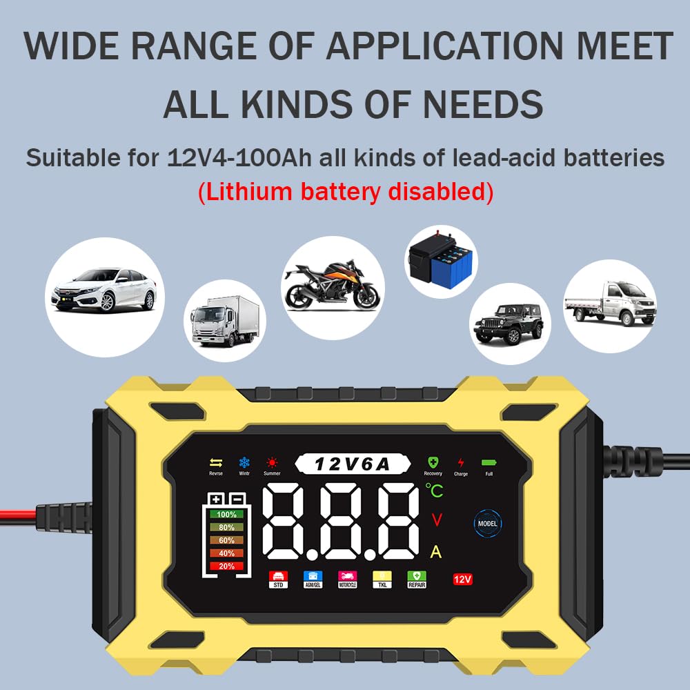 Kalonwell desulfator pulse repair highlighting its revive capability for sulfated batteries.