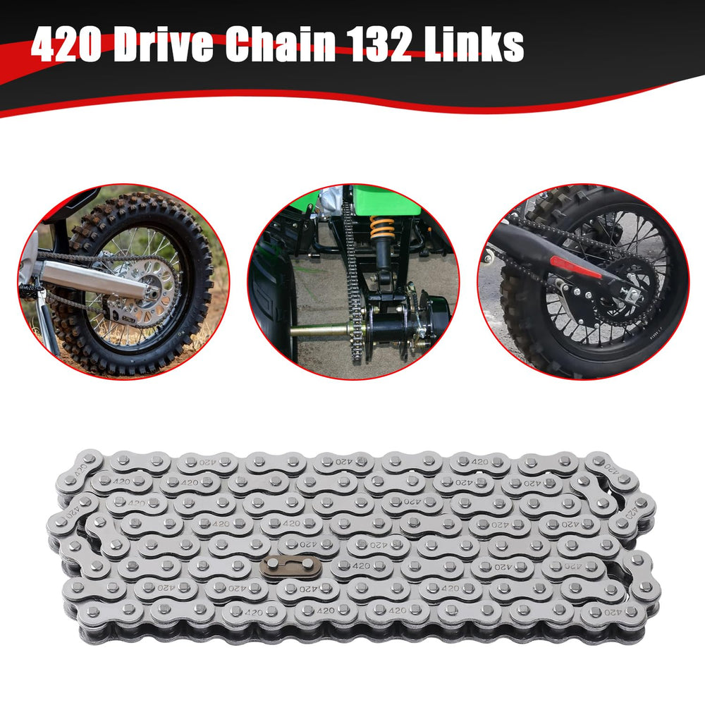 KAMIER 66 internal and 66 external master links for customization.