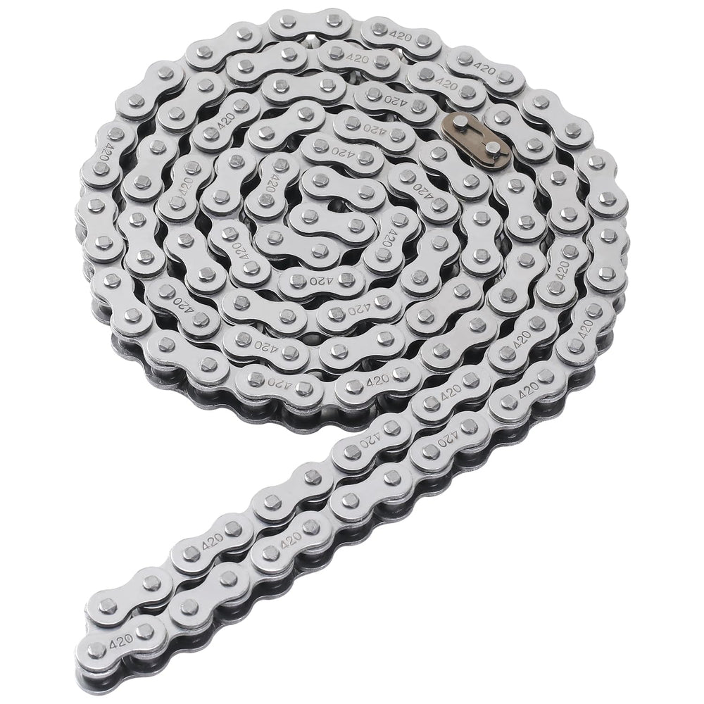 KAMIER embossed brand on chain links for quality branding.