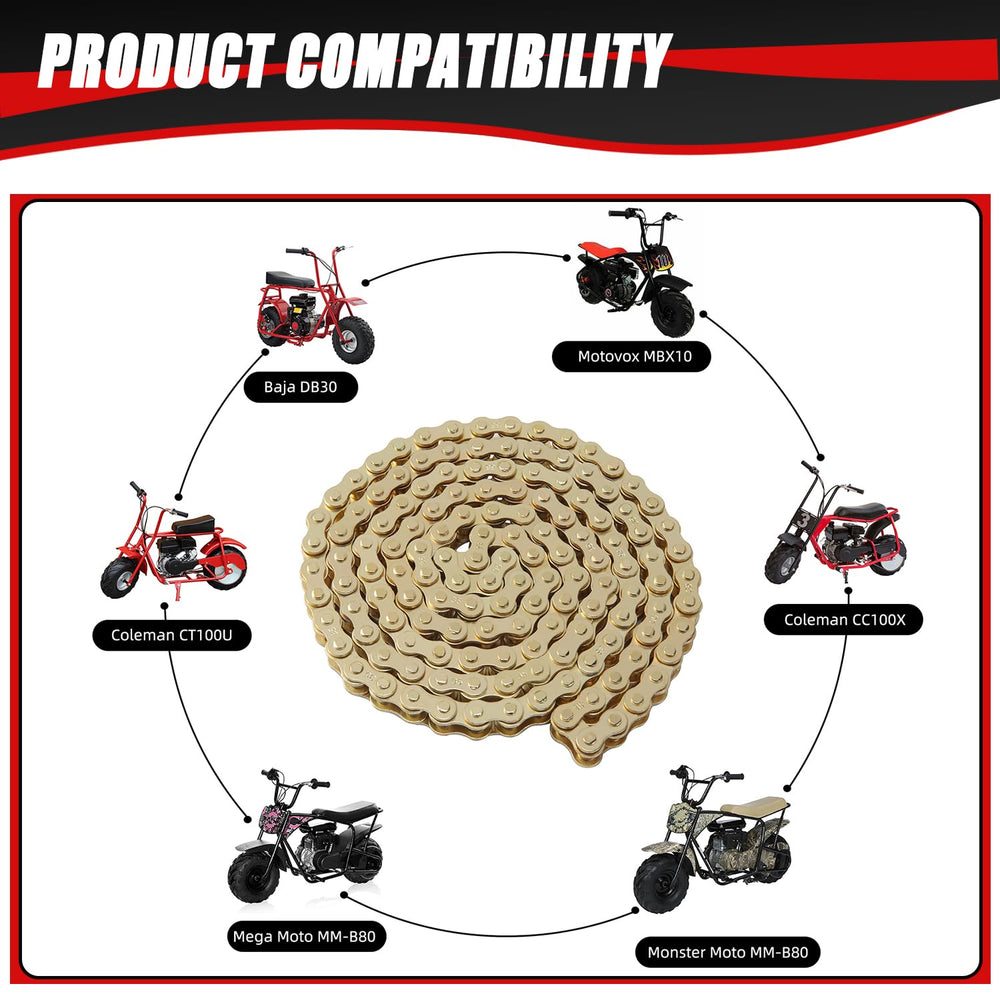 Kamier master link 35-pack simplifies sizing for easier repairs.