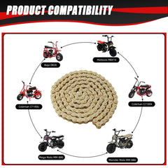 Kamier master link 35-pack simplifies sizing for easier repairs.