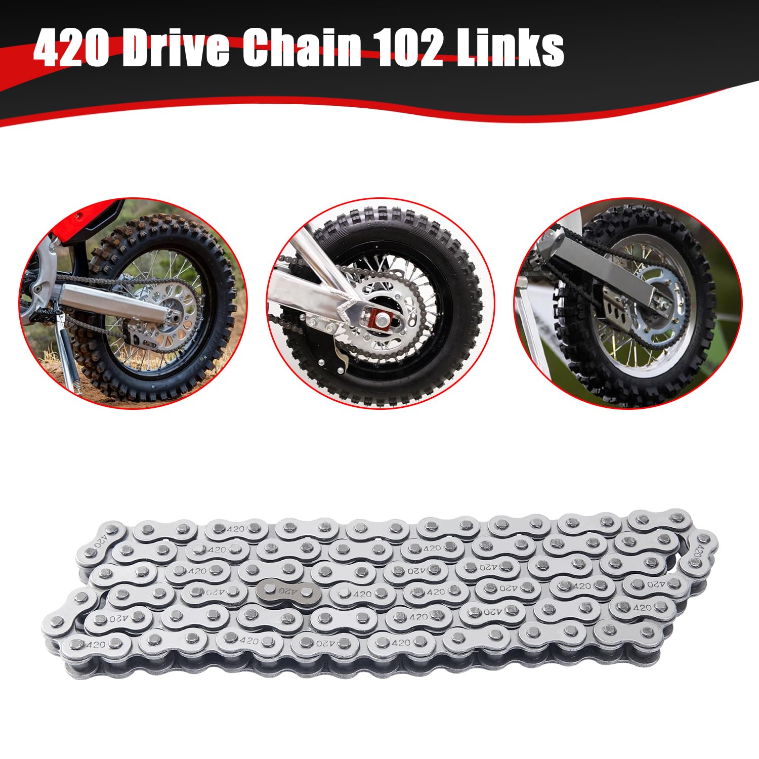 KAMIER master links 10 pack for smooth chain assembly