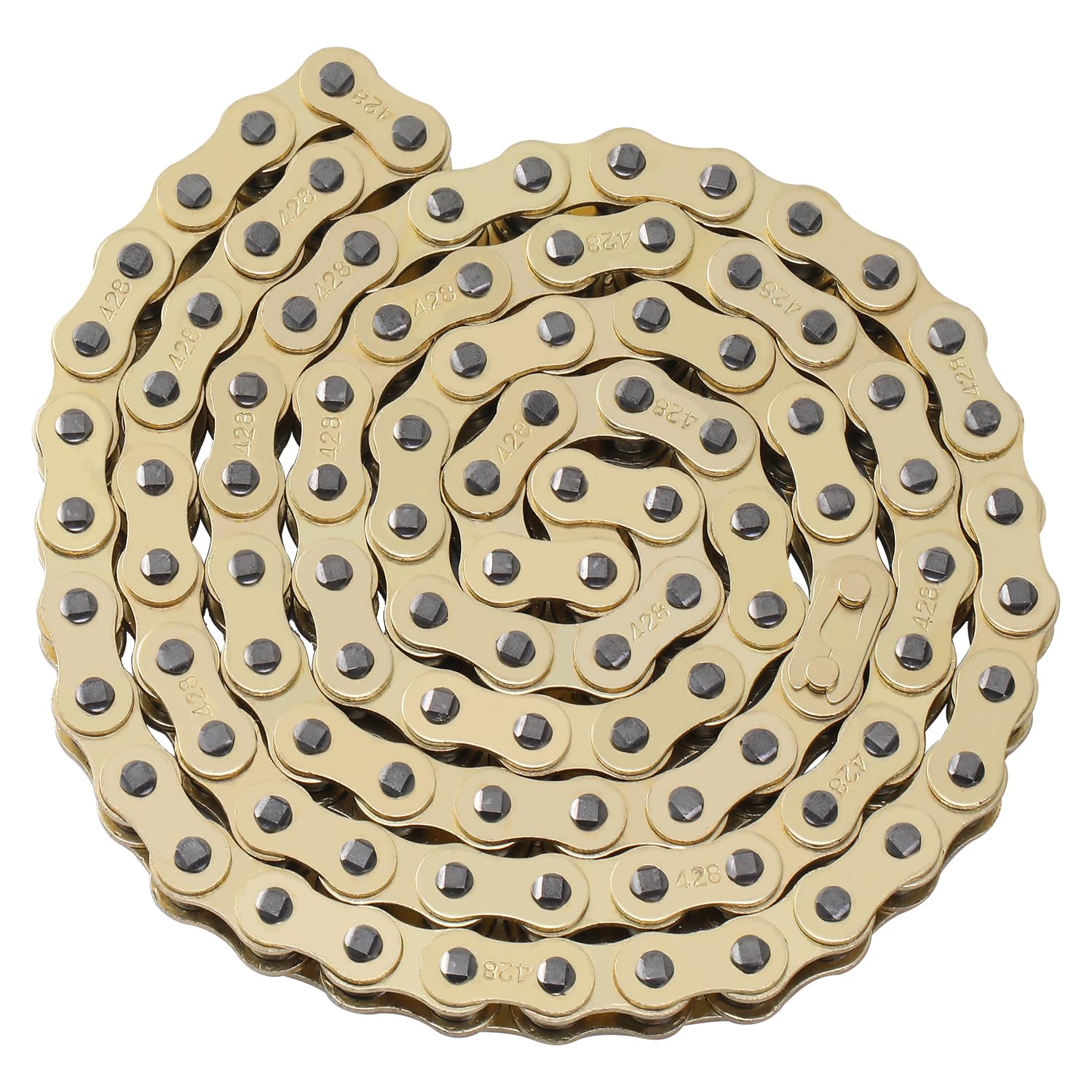 KAMIER packaging includes chain, breaker tool, and master links