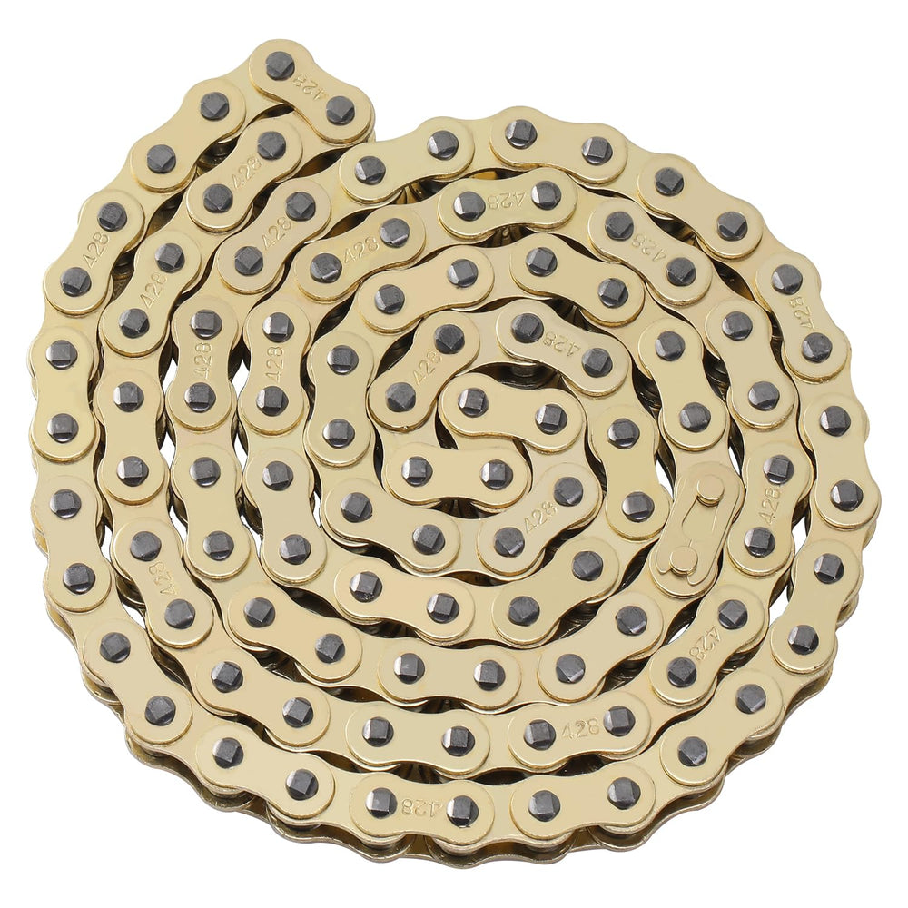 KAMIER packaging includes chain, breaker tool, and master links
