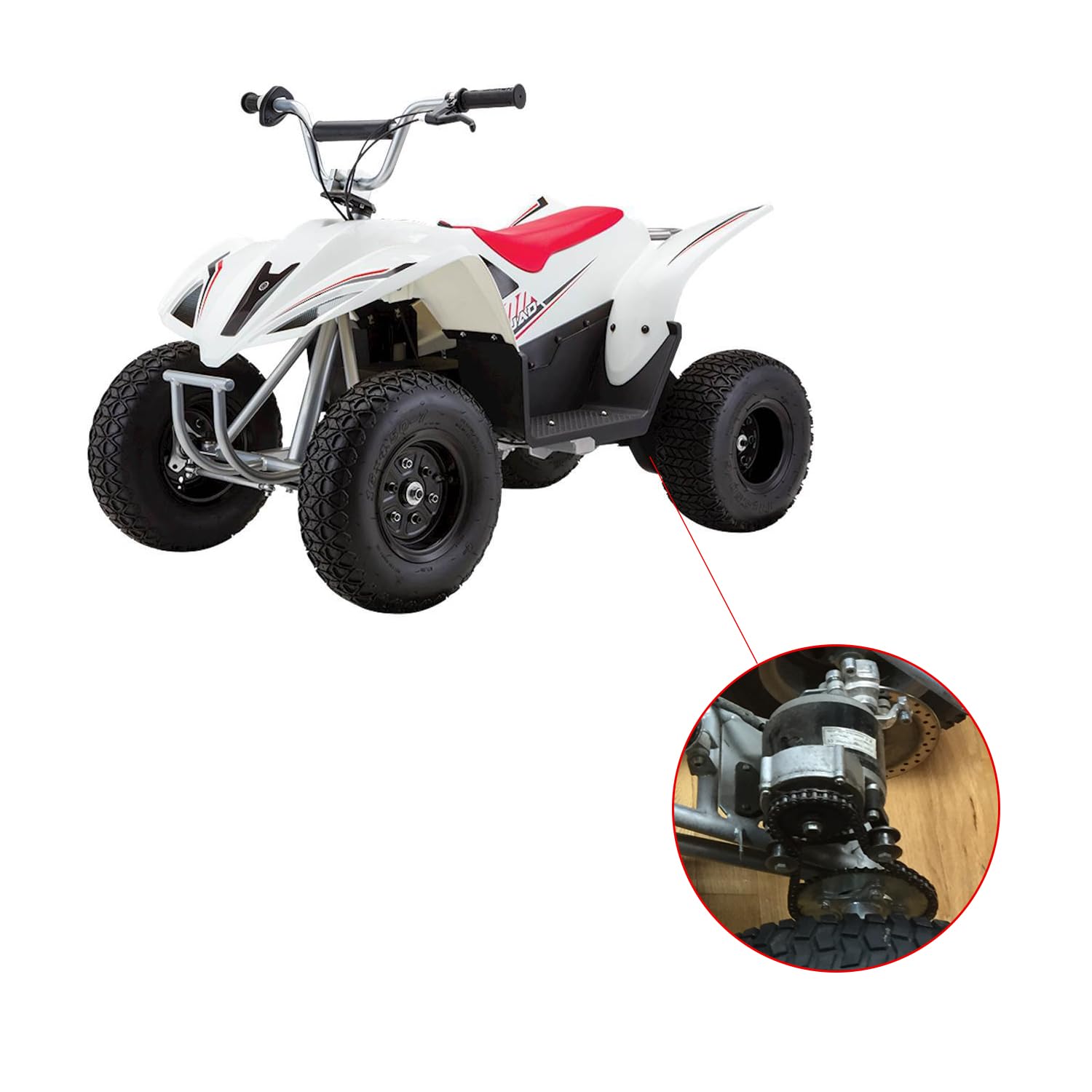 KAMIER T8F 74-link durable construction supports long-lasting off-road use