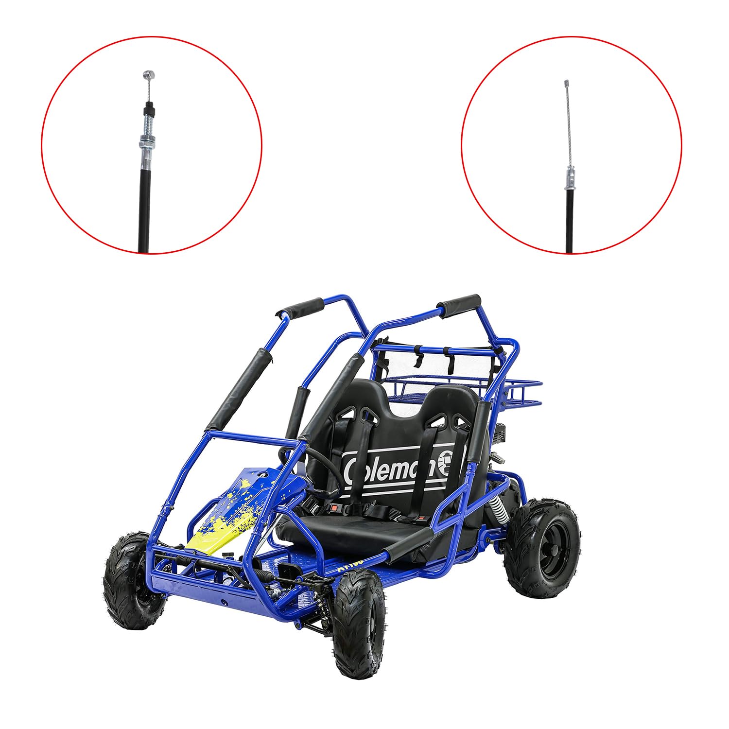Go-kart in use with responsive throttle thanks to KAMIER