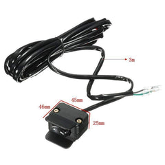 KanSmart winch rocker thumb switch on handlebar for precise control