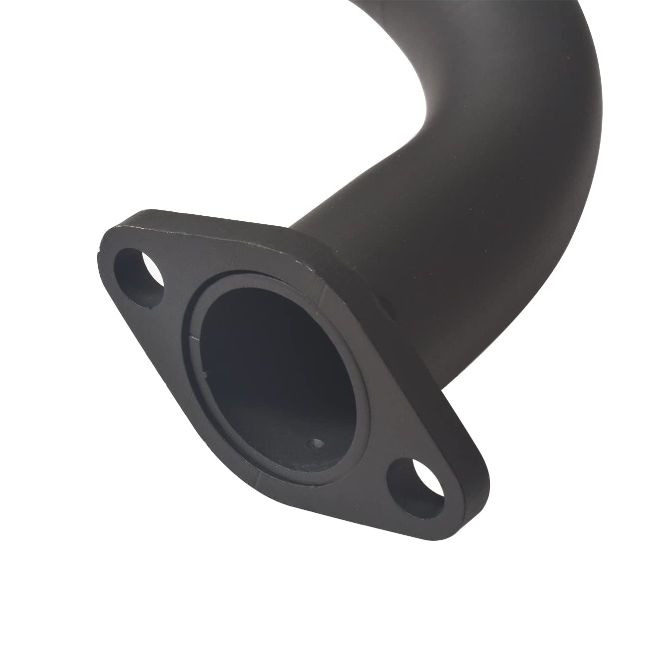 KANECJDL exhaust pipe weld connection illustrates tight seal and durability