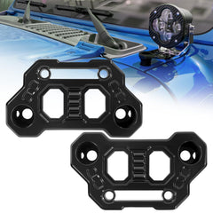 KANGIKX Gladiator hood mount bracket with adjustable positioning for optimal visibility