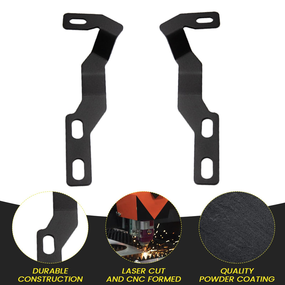 KANGIKX low-profile ditch light brackets sit flush with the hood