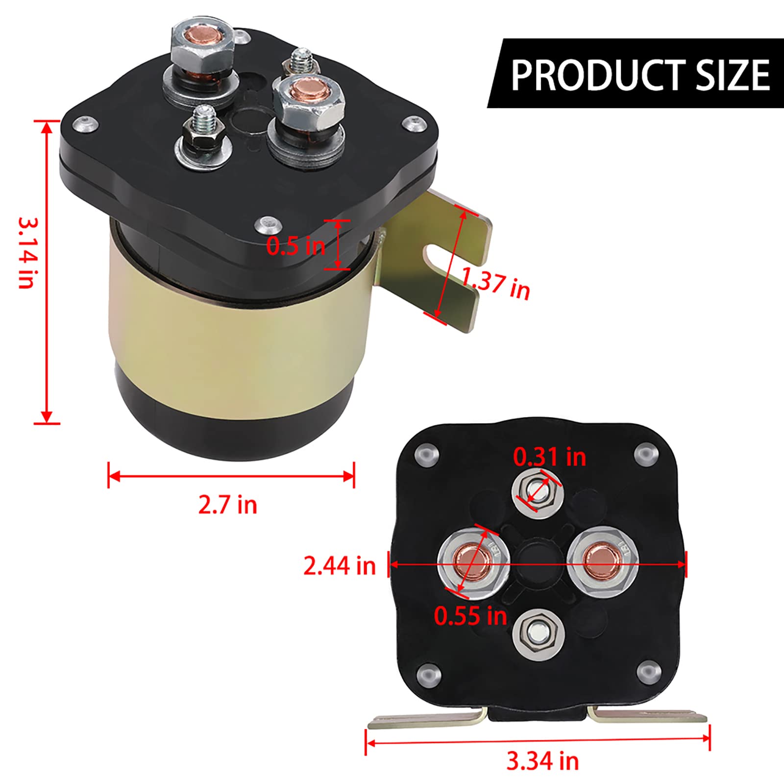 KanSmart battery isolator relay panel shown for quick installation and durability