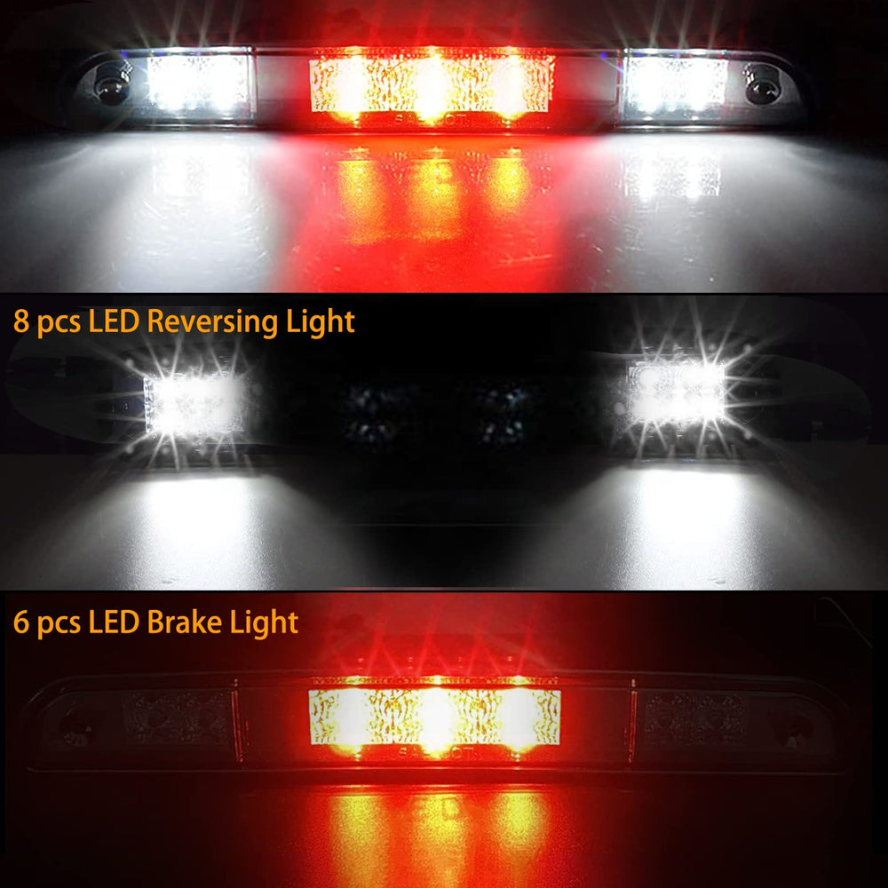 KanSmart LED 3rd brake light assembly brightens rear signaling for safer stopping.