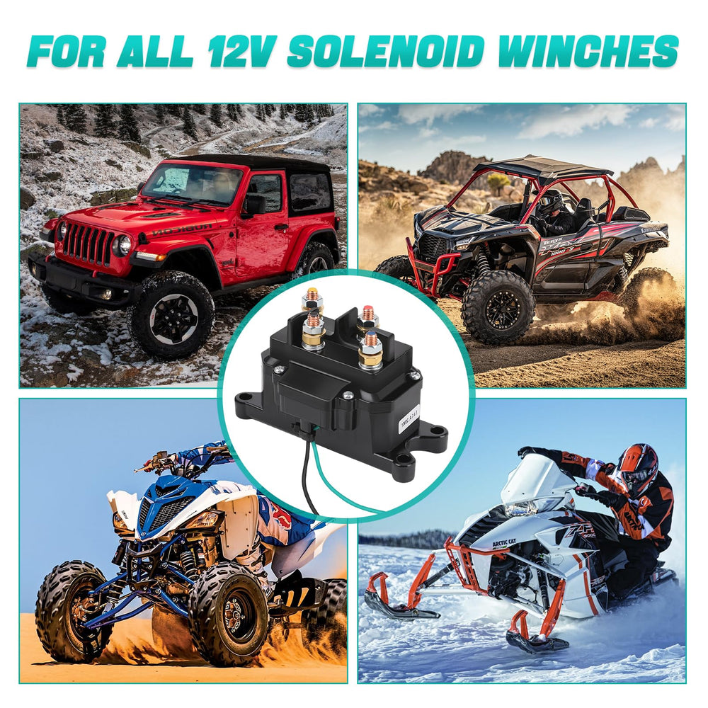 KanSmart protecting caps set for winch solenoid connections