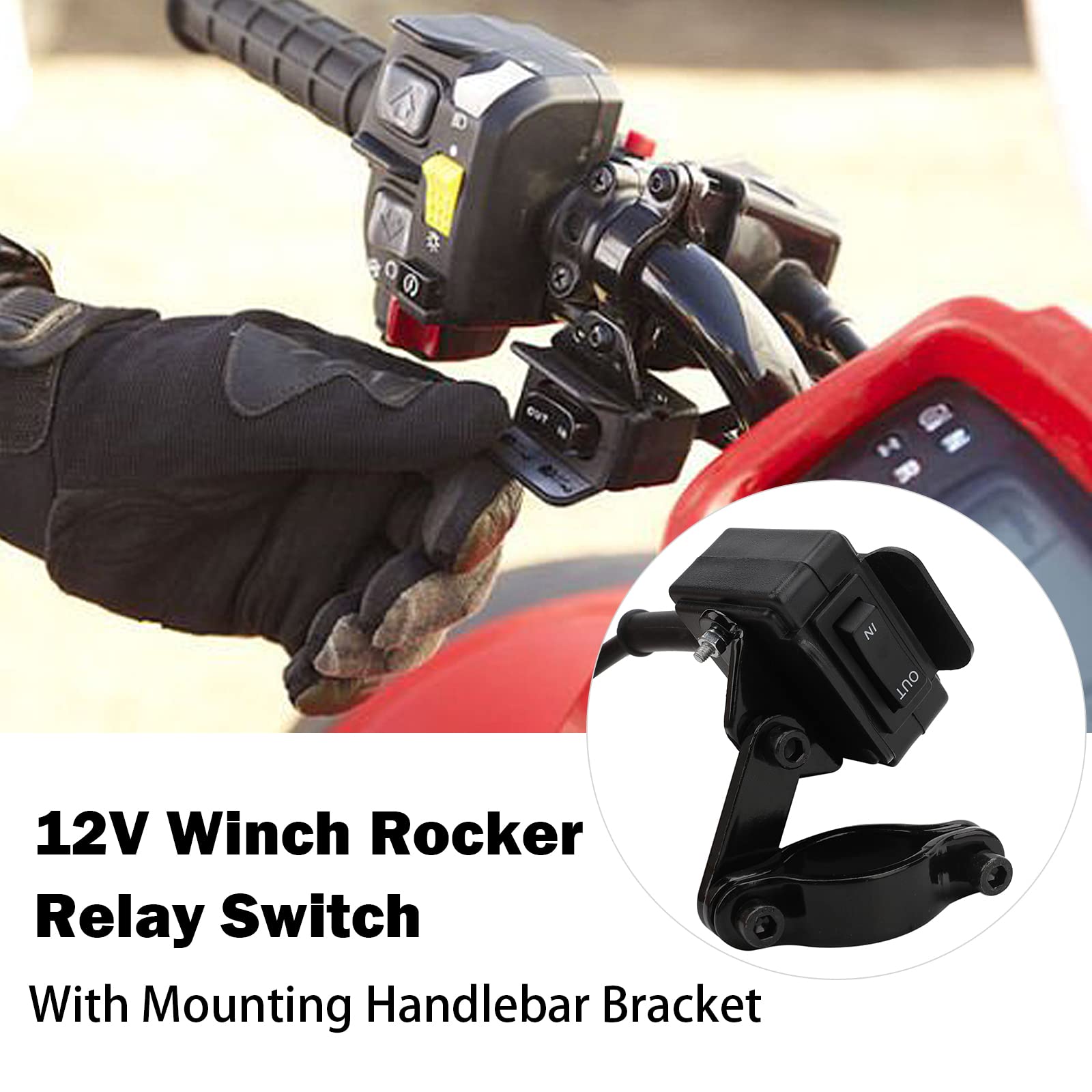 Shows installation on a Polaris UTV for quick, reliable winch operation.