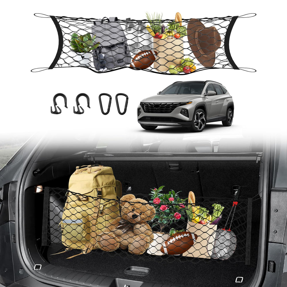 Karltys easy-clean trunk net remains removable for simple maintenance