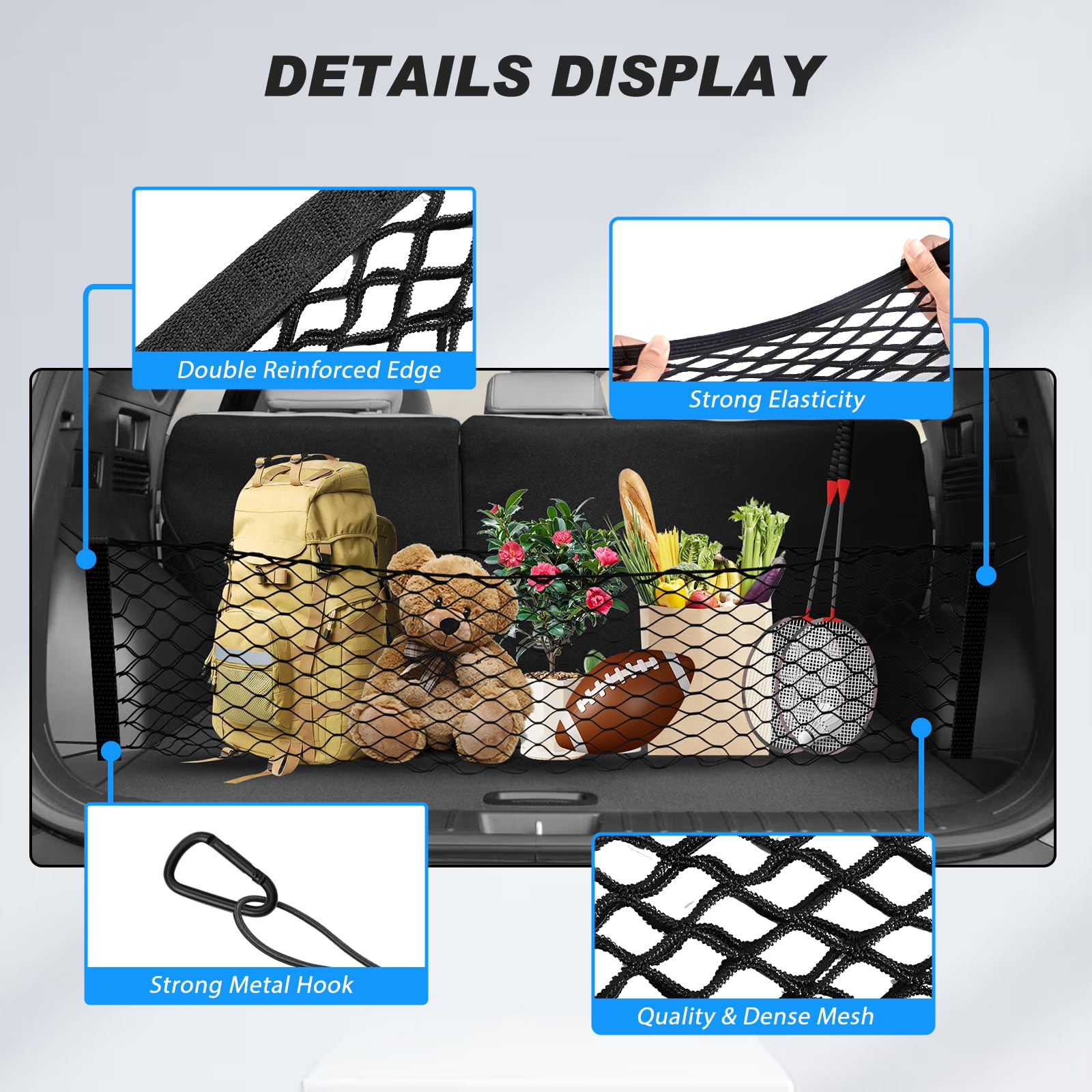 Karltys easy-install trunk mesh net for fast setup