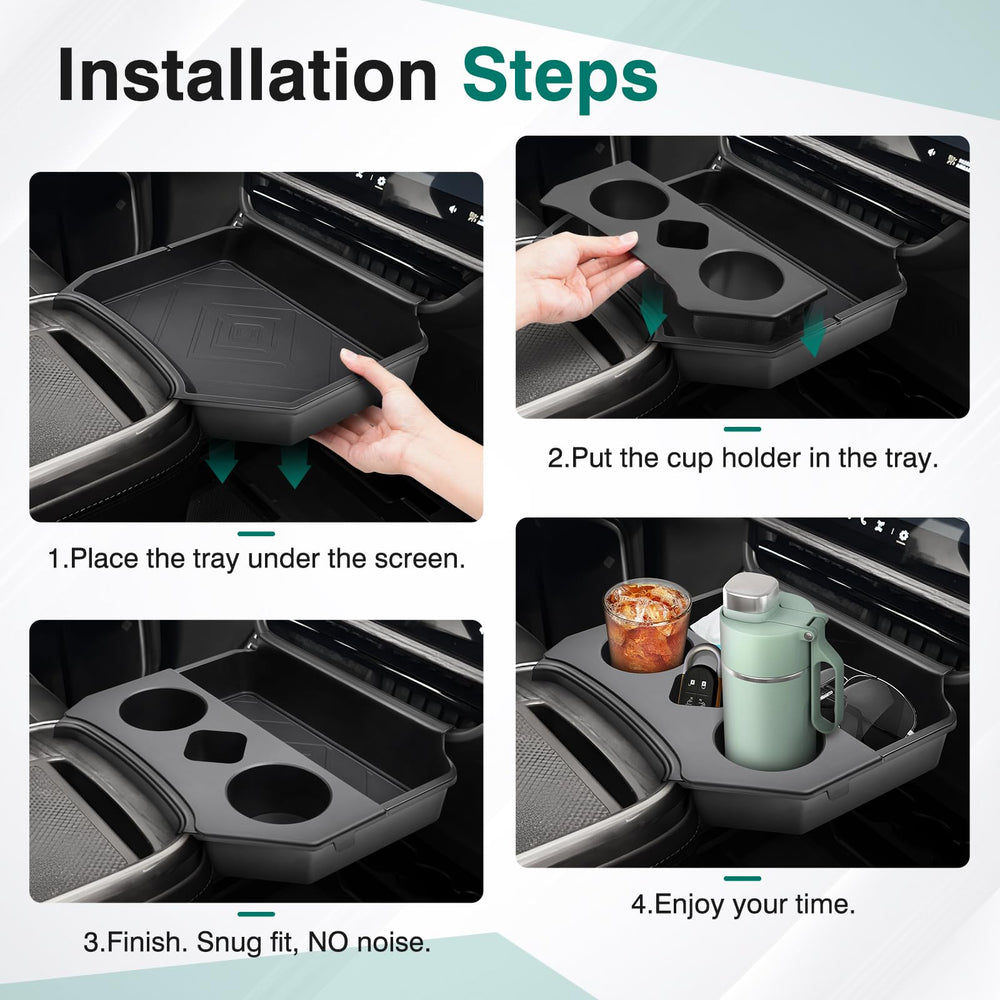 Karltys tool-free install fits securely without rattling.
