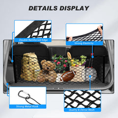Karltys nylon cargo net for Telluride offers durable, flexible coverage for varied loads.