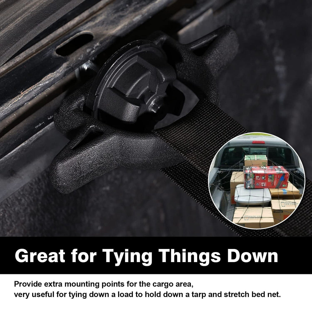 Karltys heavy-duty nylon cleat resists wear during rugged use.