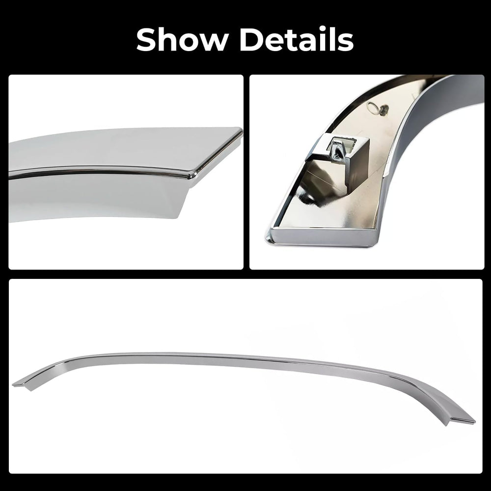 KARPAL hood trim replaces OEM part 51132751040 for authentic fit