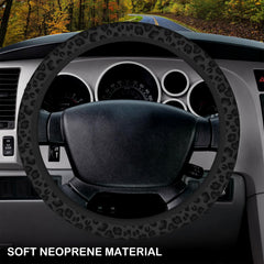 KARREAL steering wheel cover install demonstrates easy, tool-free setup.