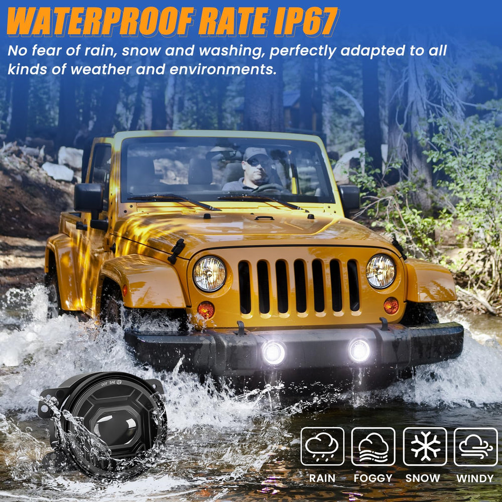 KARSAM DOT-approved fog light housing label.