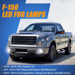 KARSAM 40W LED fog lamp with 6500K white beam.