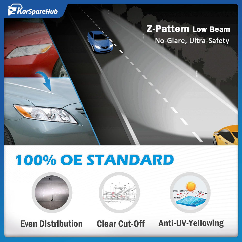 DIY installation guide for KarSpareHub Camry headlight assembly