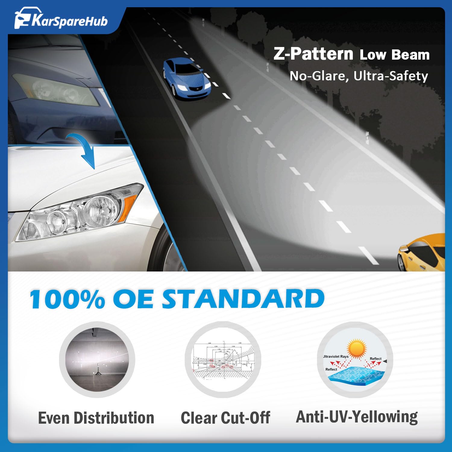 DIY-install KarSpareHub headlights for Honda Accord 2008-2012