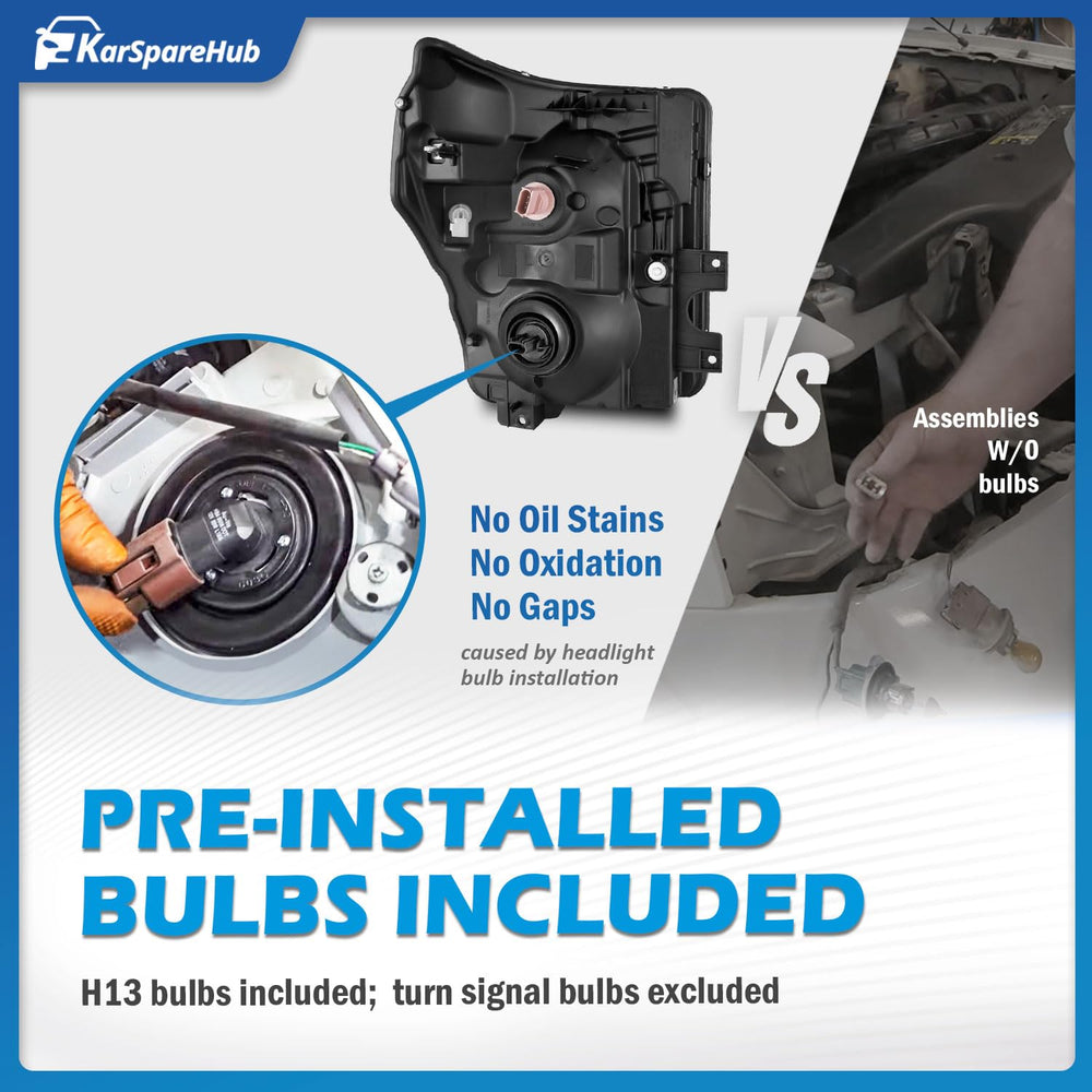 KarSpareHub weatherproof headlight seal and adhesive protecting against moisture.