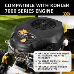 Karvayna coil pack mounted on Kohler 7000-series engine for easy install