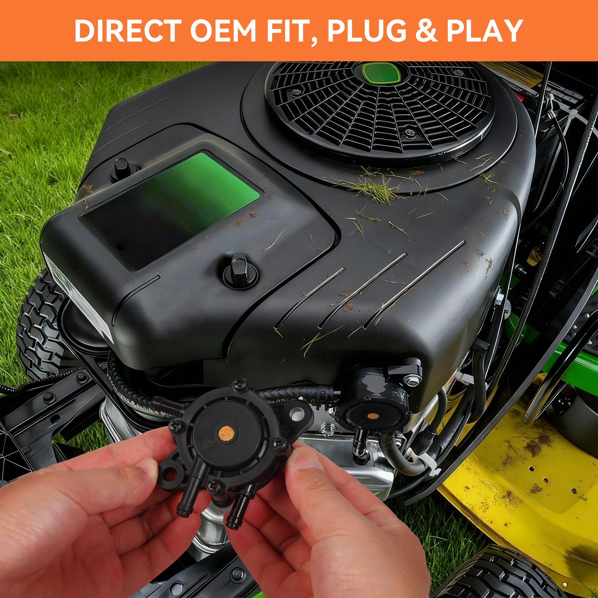 Karvayna Z235-compatible fuel pump for riding tractors
