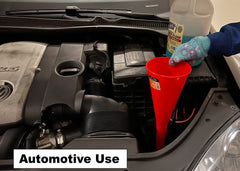 KarZone transmission-fluid funnel reach narrow fills without mess