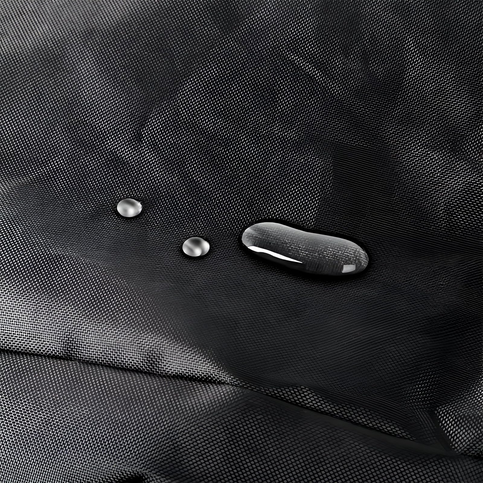 KASIMT black nylon finish for a durable, weather-ready appearance.