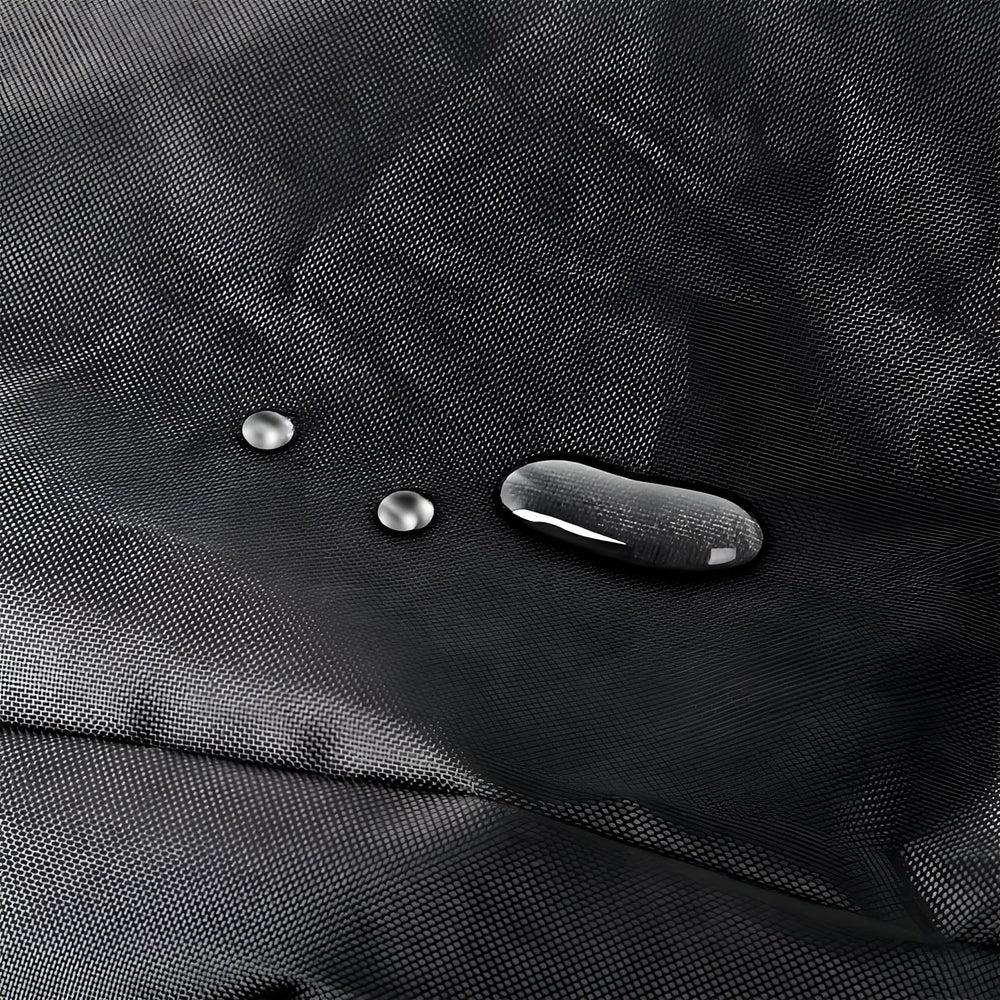 KASIMT black nylon finish for a durable, weather-ready appearance.