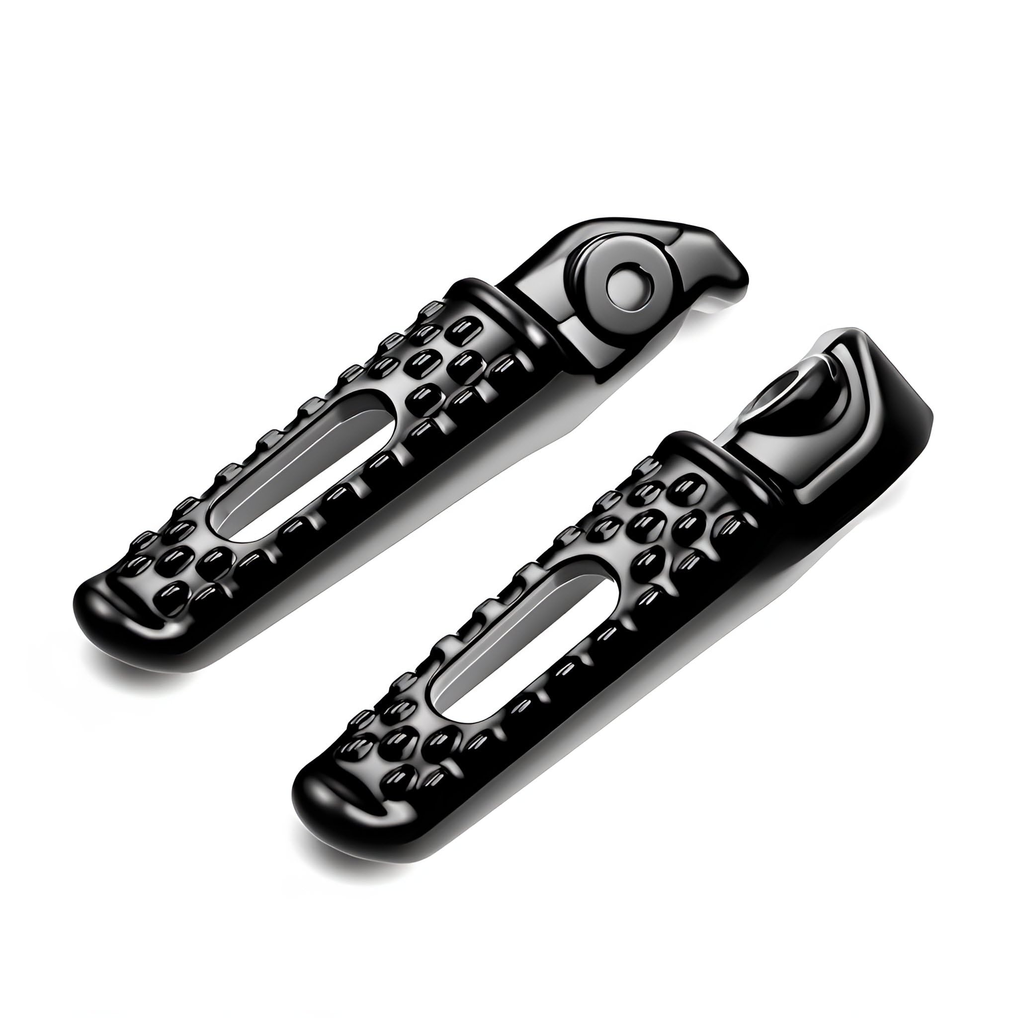KASIMT CBR1000RR front footpeg shown with sleek black coating.