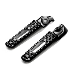 KASIMT CBR1000RR front footpeg shown with sleek black coating.