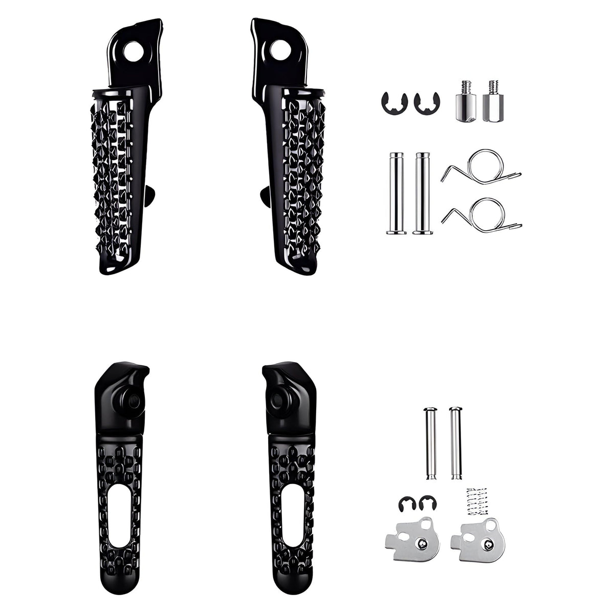 KASIMT CBR600RR front driver footpeg with durable aluminum grip.