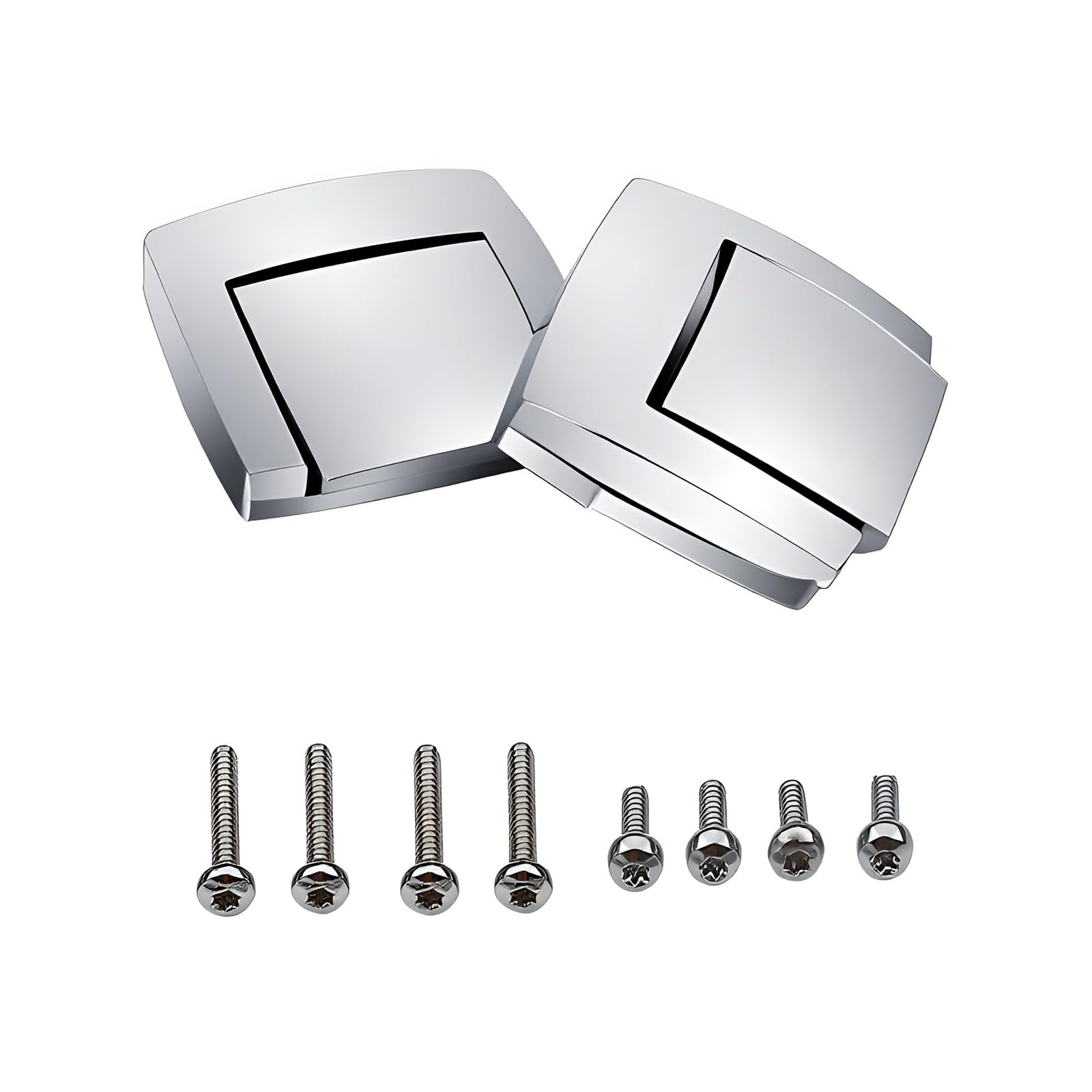 KASIMT chrome tour-pack latch for Harley-Touring showing shine and fitment.