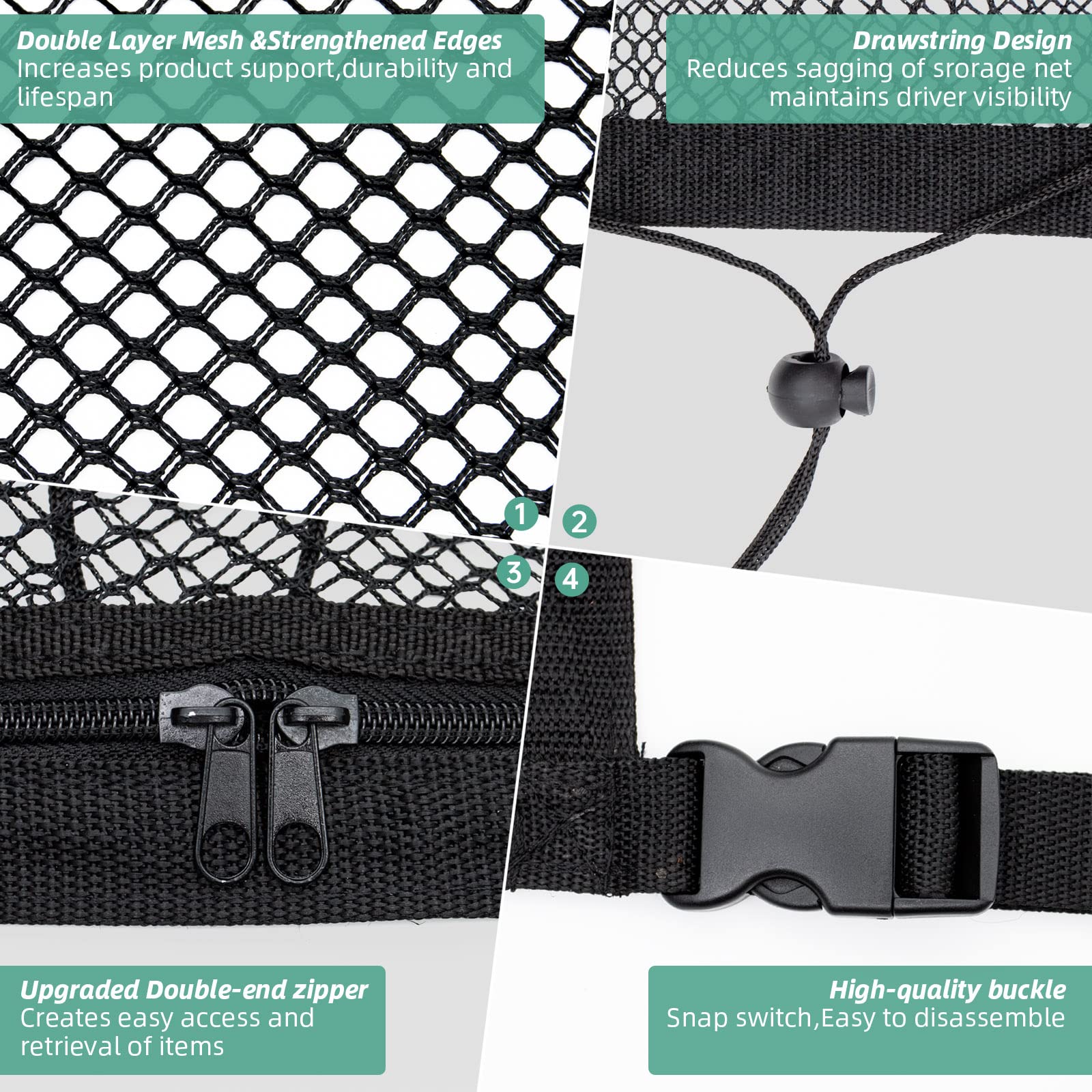 Kaskawise adjustable installation fits SUVs, minivans, and more