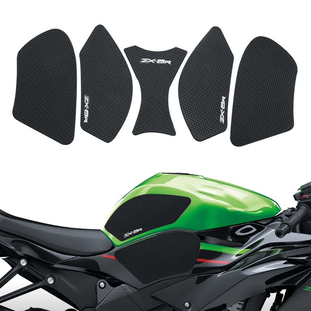 KATIE DEVI ZX-6R tank pad left side with durable PVC adhesive for protection